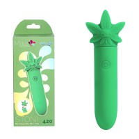 MAIA STONI RECHARGEABLE MINI VIBE - GREEN